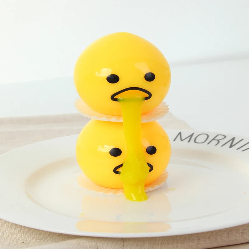 Egg Yolk Squishy Ball