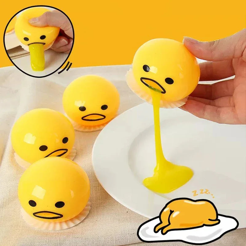 Egg Yolk Squishy Ball