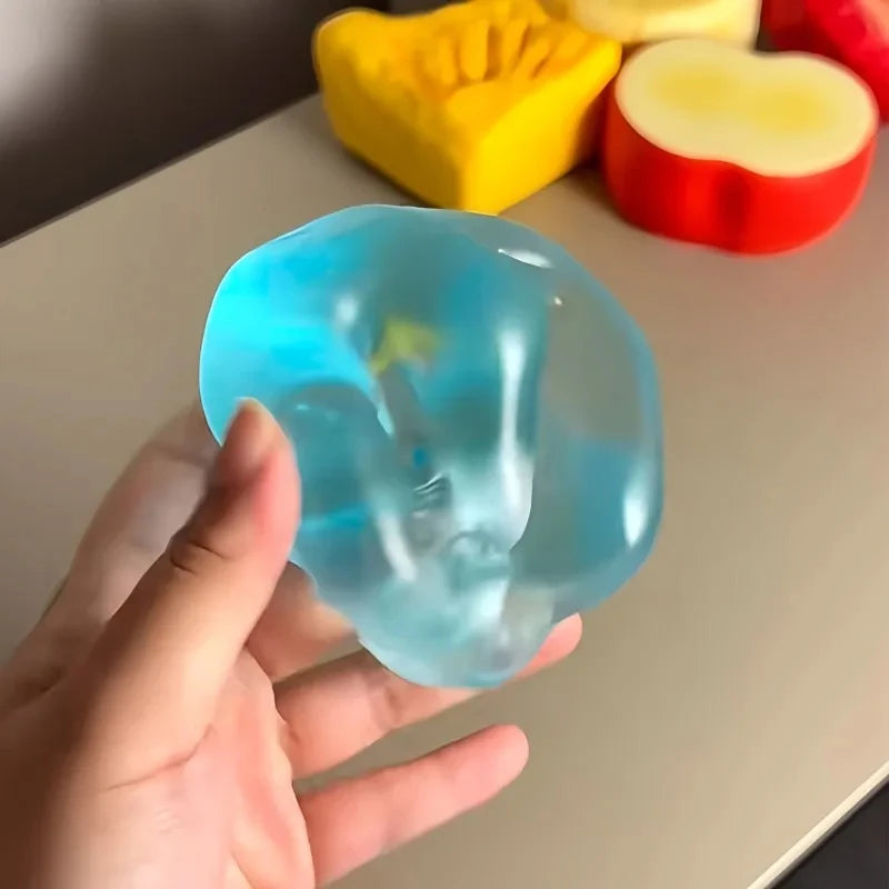 Blue Maltose Candy Squishy