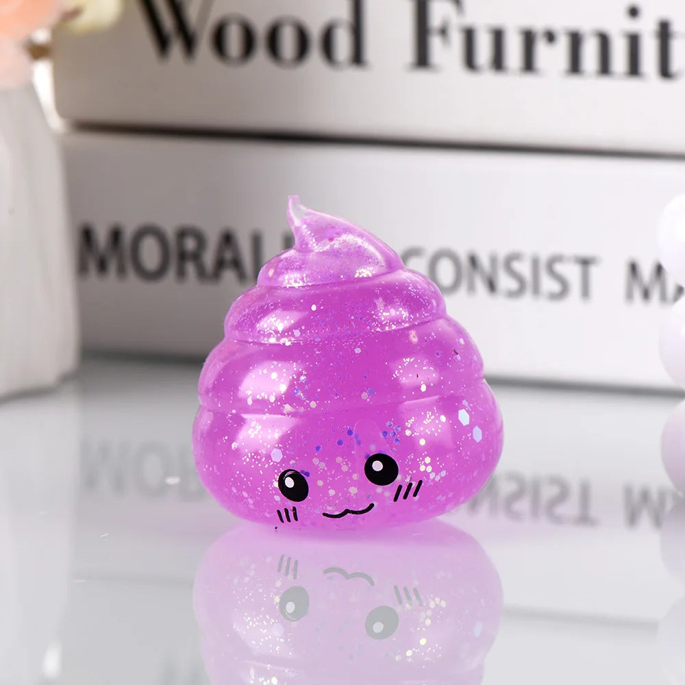 Glitter Poo Stress Ball