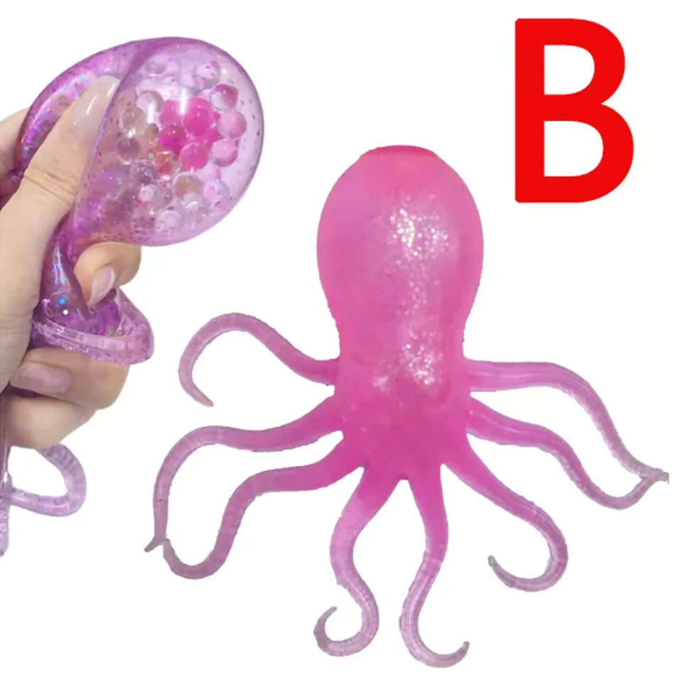 Glitter Octopus Squishy