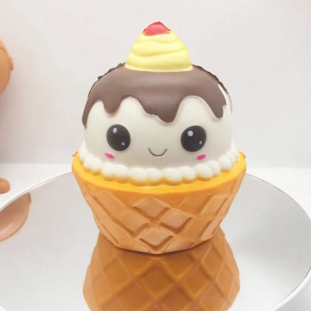 Jumbo Food Face Squishy