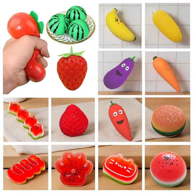 Fruit Squishy Set