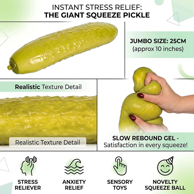 Jumbo Pickle Squishy