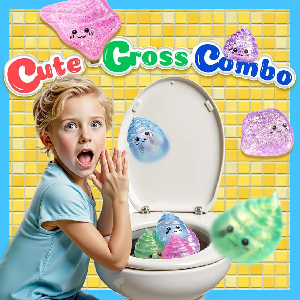 Glitter Poo Stress Ball
