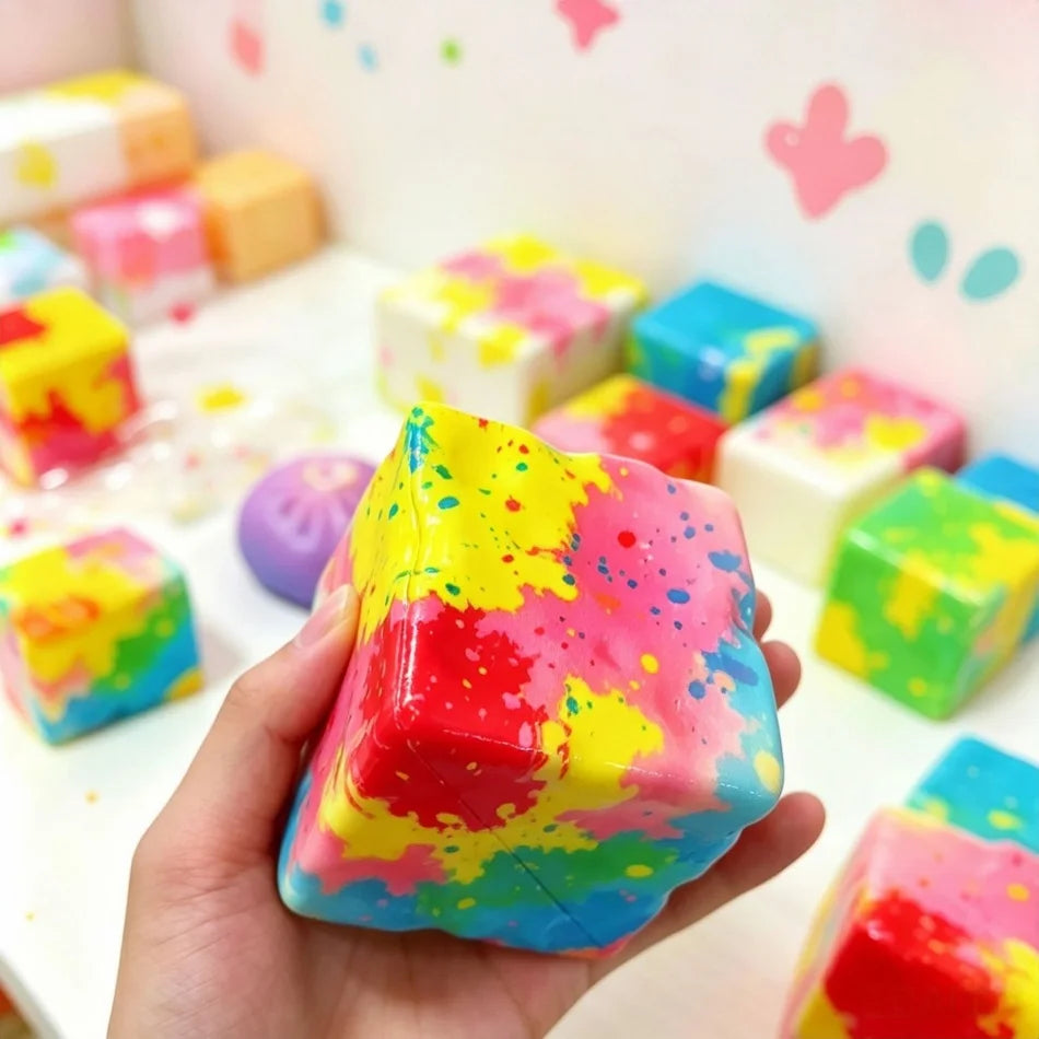 Jumbo Cheese Block Squishy