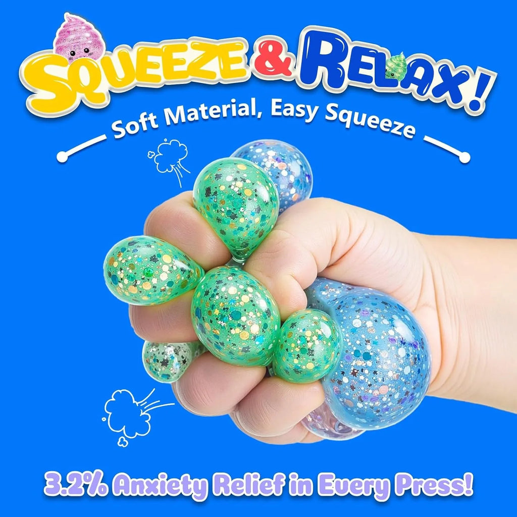 Glitter Poo Stress Ball