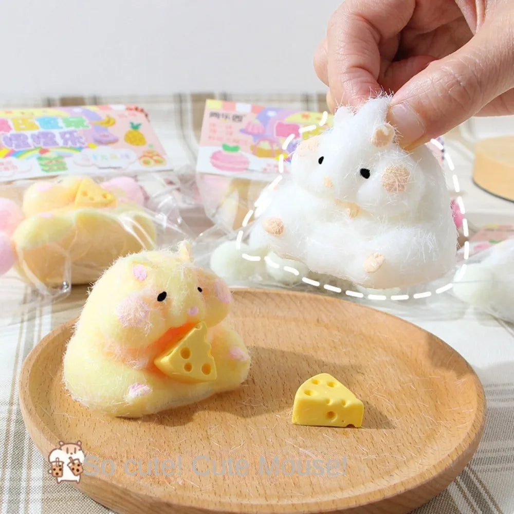 Hamster and Cheese Squishy