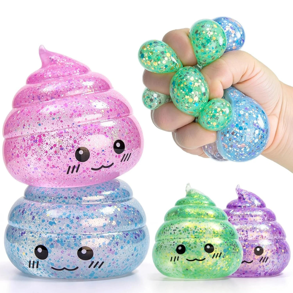 Glitter Poo Stress Ball