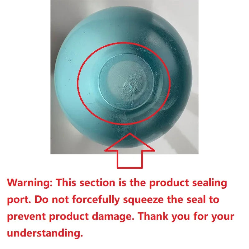 Blue Maltose Candy Squishy