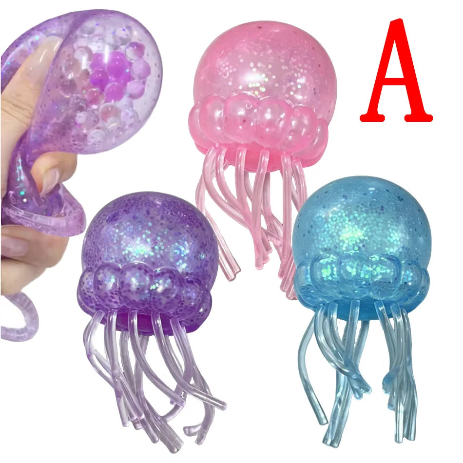Glitter Octopus Squishy