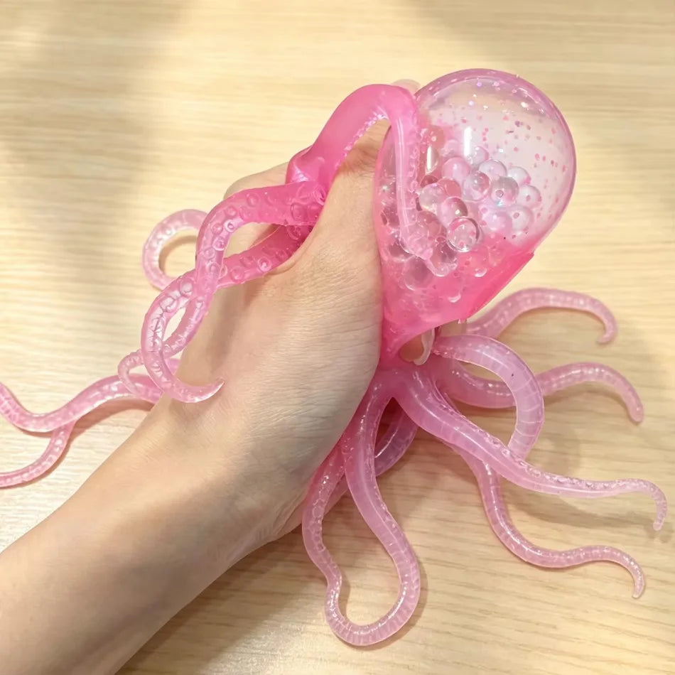 Glitter Octopus Squishy