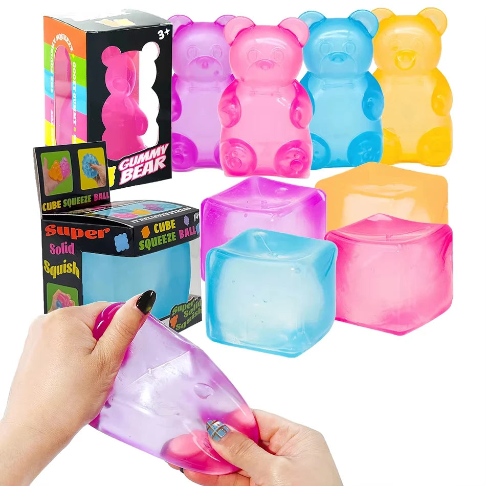 NeeDoh Food Squishy Set