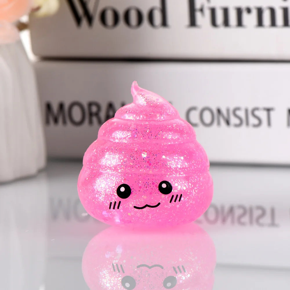 Glitter Poo Stress Ball