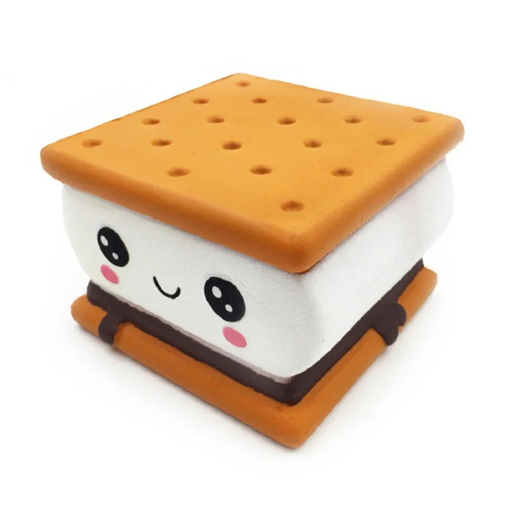 Jumbo Food Face Squishy