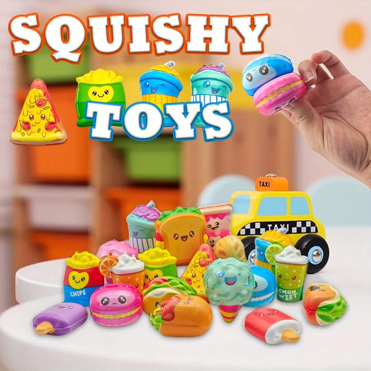 Mini Food Squishy 12-Pack