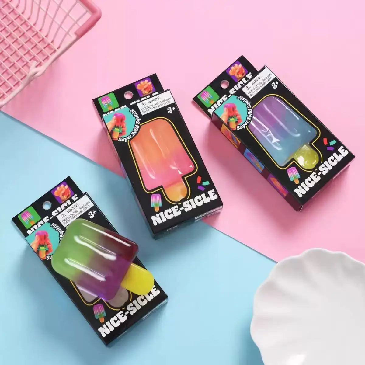 Popsicle and Berry Squishy Set