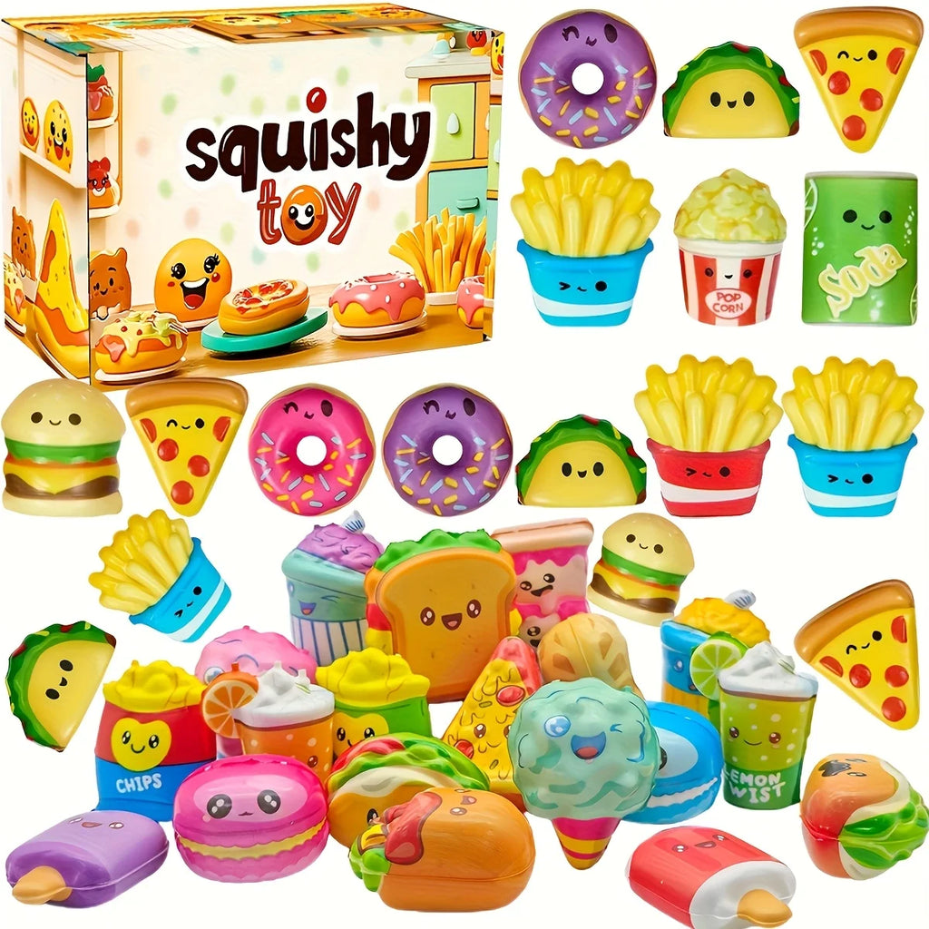 Mini Food Squishy 12-Pack