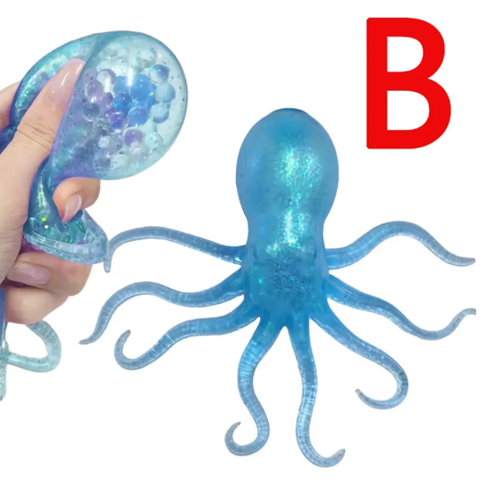 Glitter Octopus Squishy