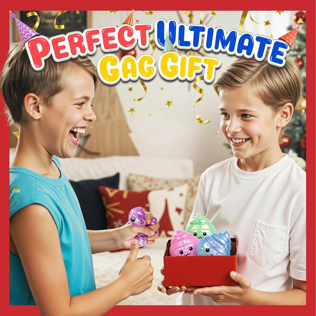 Glitter Poo Stress Ball