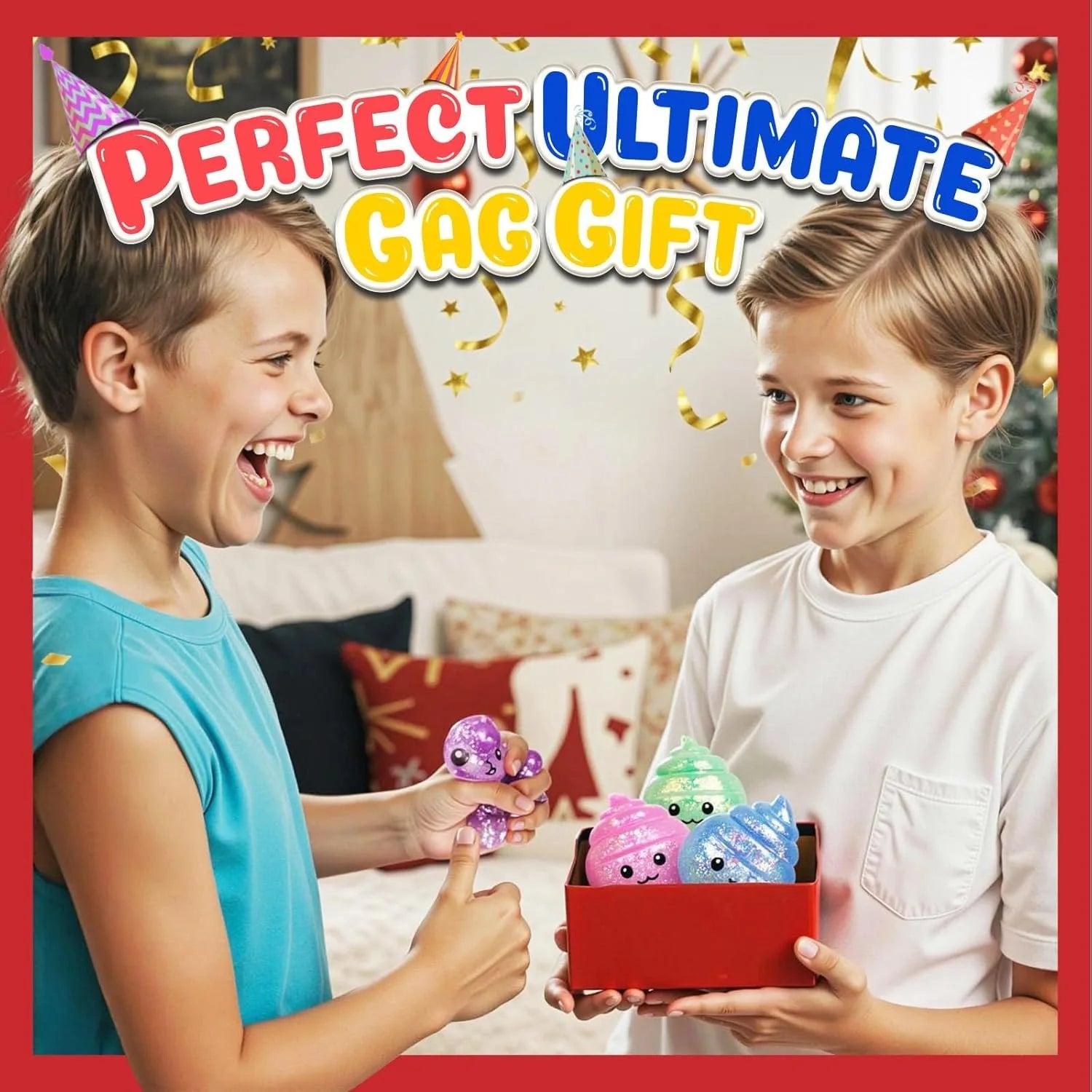 Glitter Poo Stress Ball