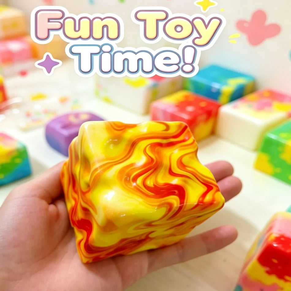 Jumbo Cheese Block Squishy