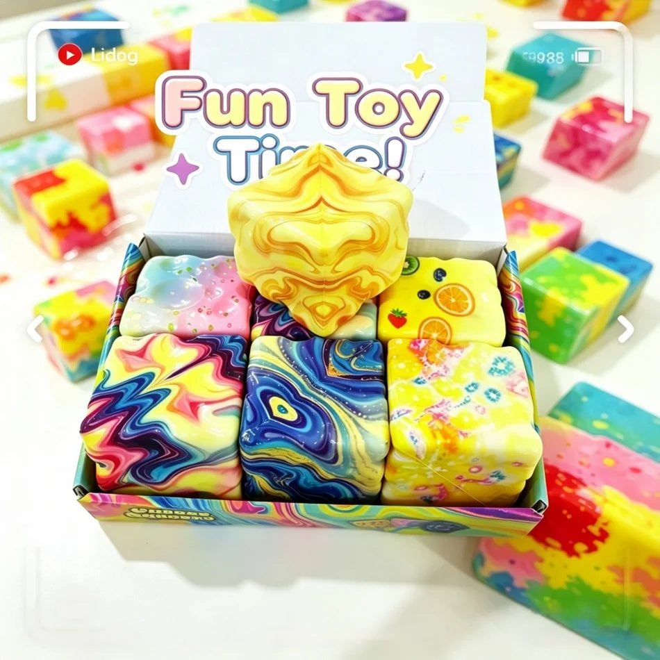 Jumbo Cheese Block Squishy
