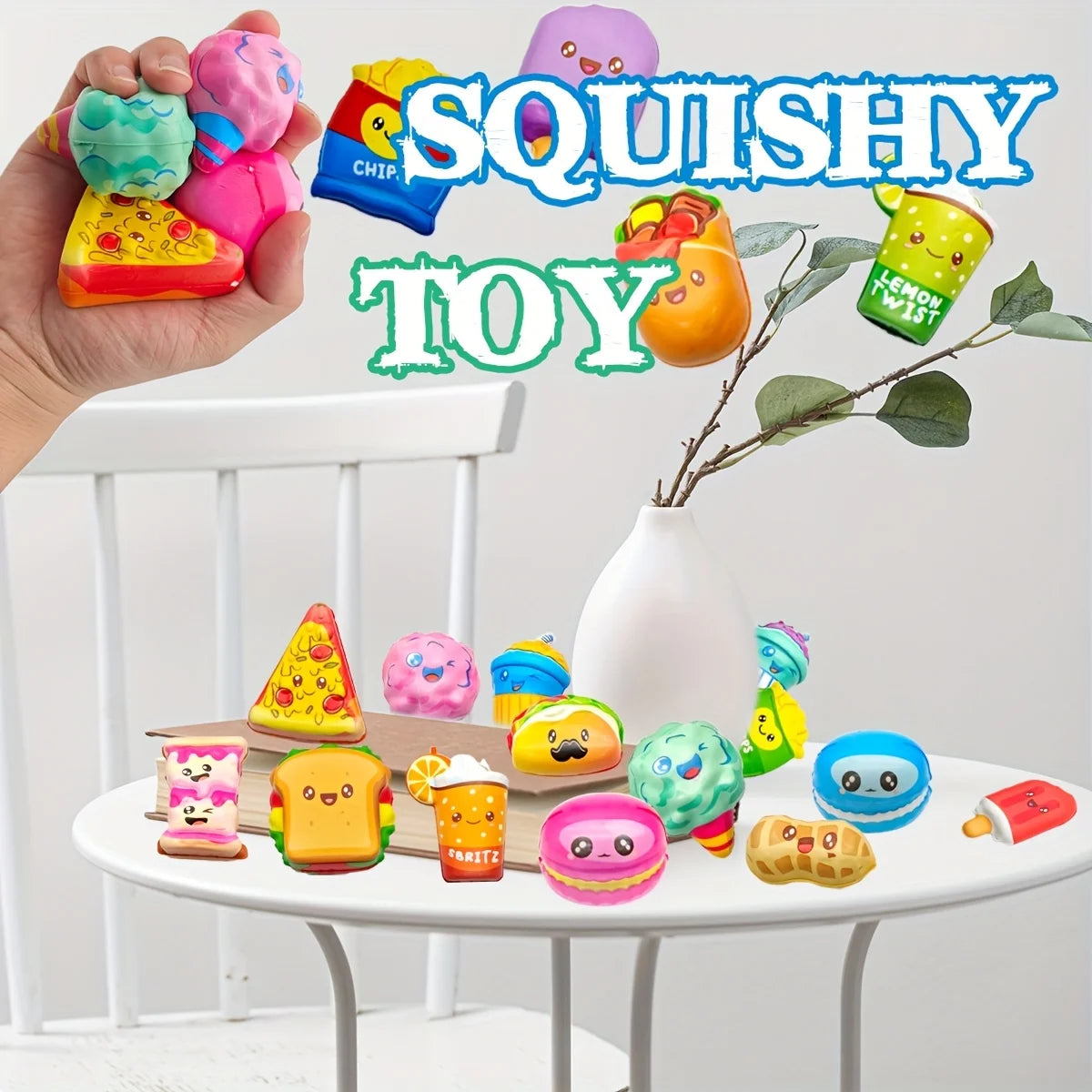 Mini Food Squishy 12-Pack