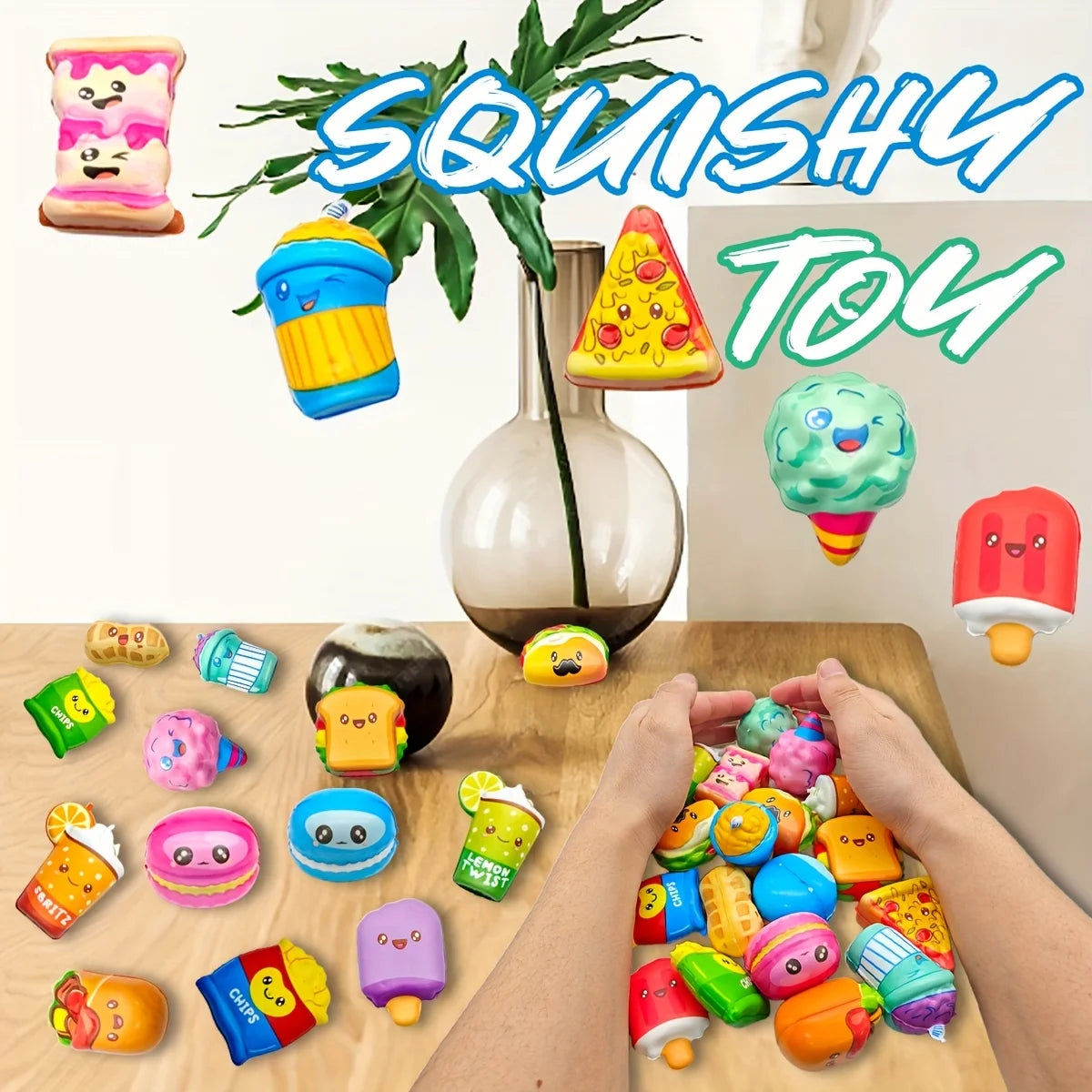 Mini Food Squishy 12-Pack