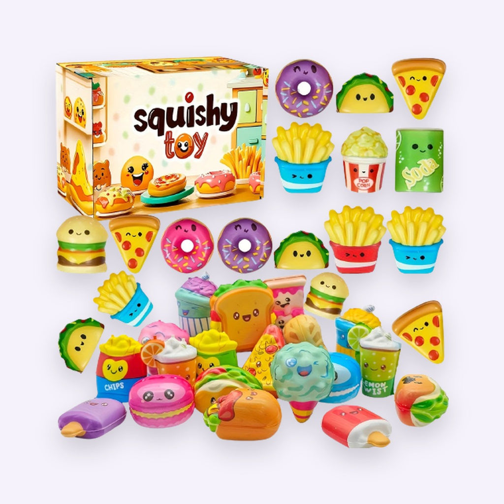 Mini Food Squishy 12-Pack