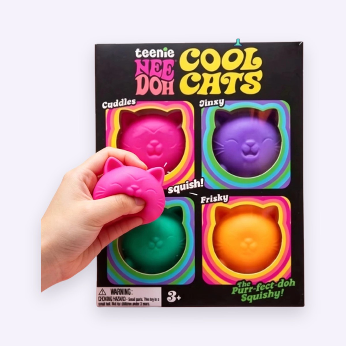 NeeDoh Cool Cat Squishy