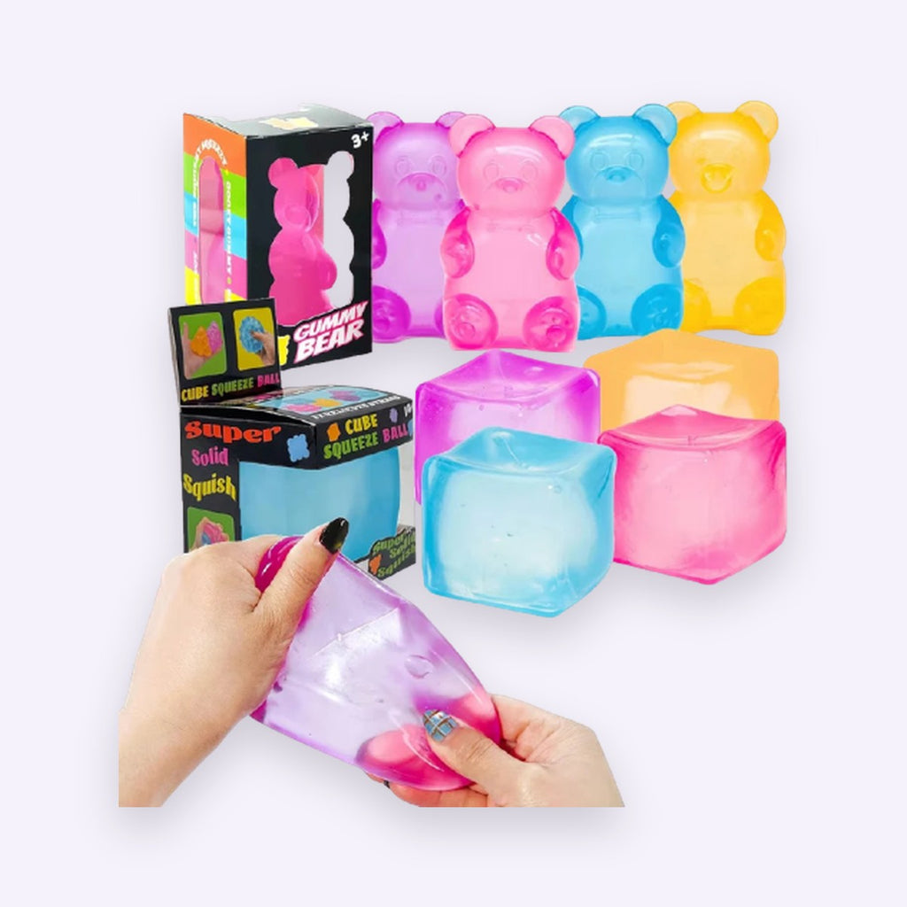 NeeDoh Food Squishy Set