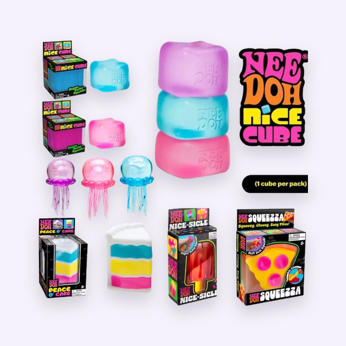 NeeDoh Nice Cube Squishy