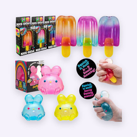Popsicle and Berry Squishy Set